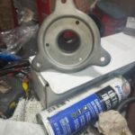 Jeep 4NAG 370 5 Speed Front Bearing Retainer Bottom View